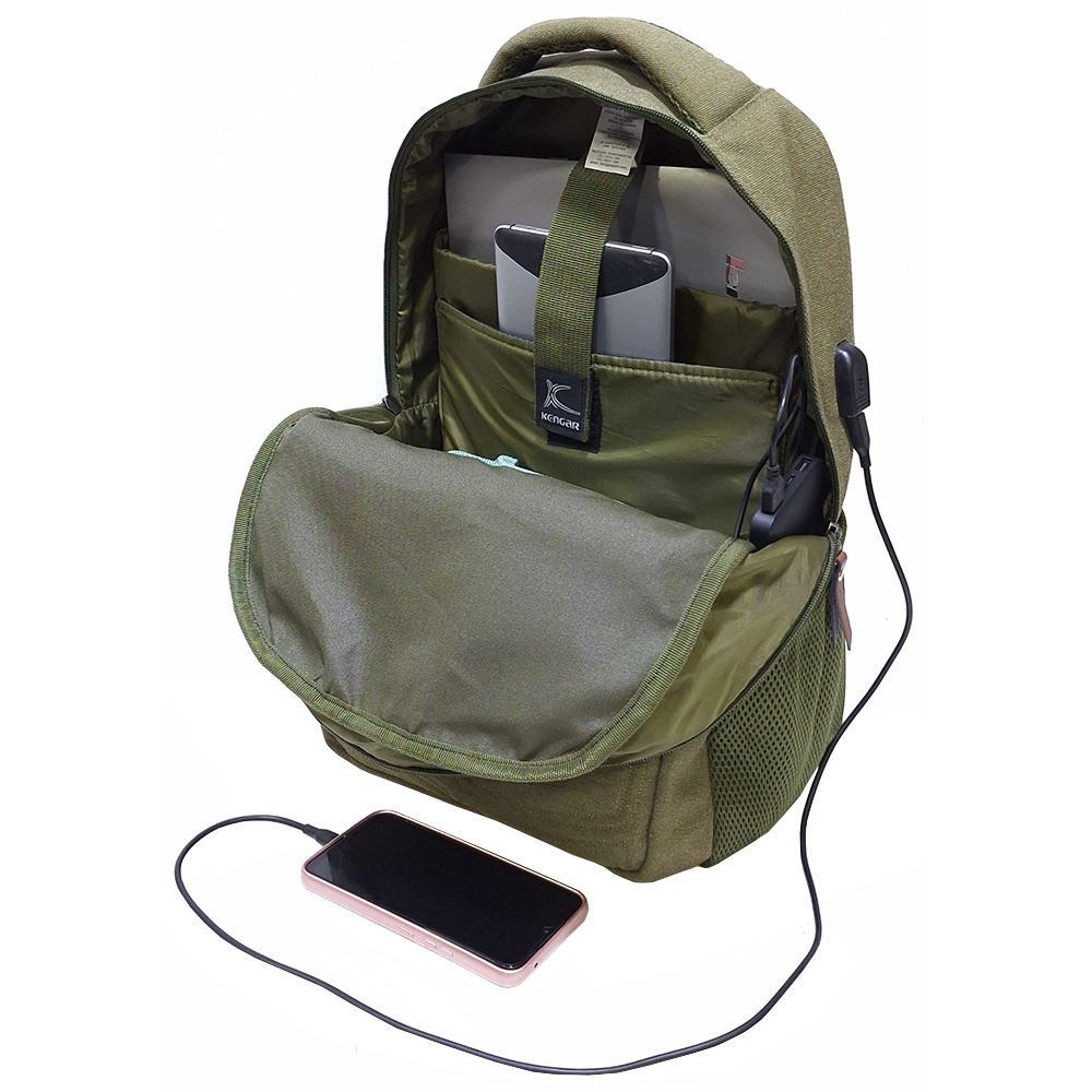 Mochila Modelo Subaru Kengar - Verde Militar