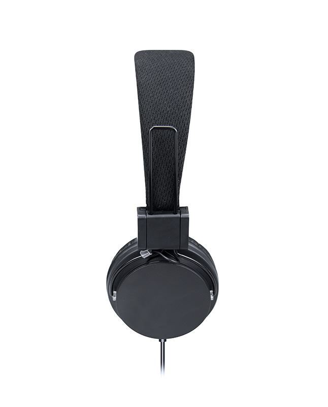Audífonos On ear Nooz cable con micrófono SW-9074BLK Negro