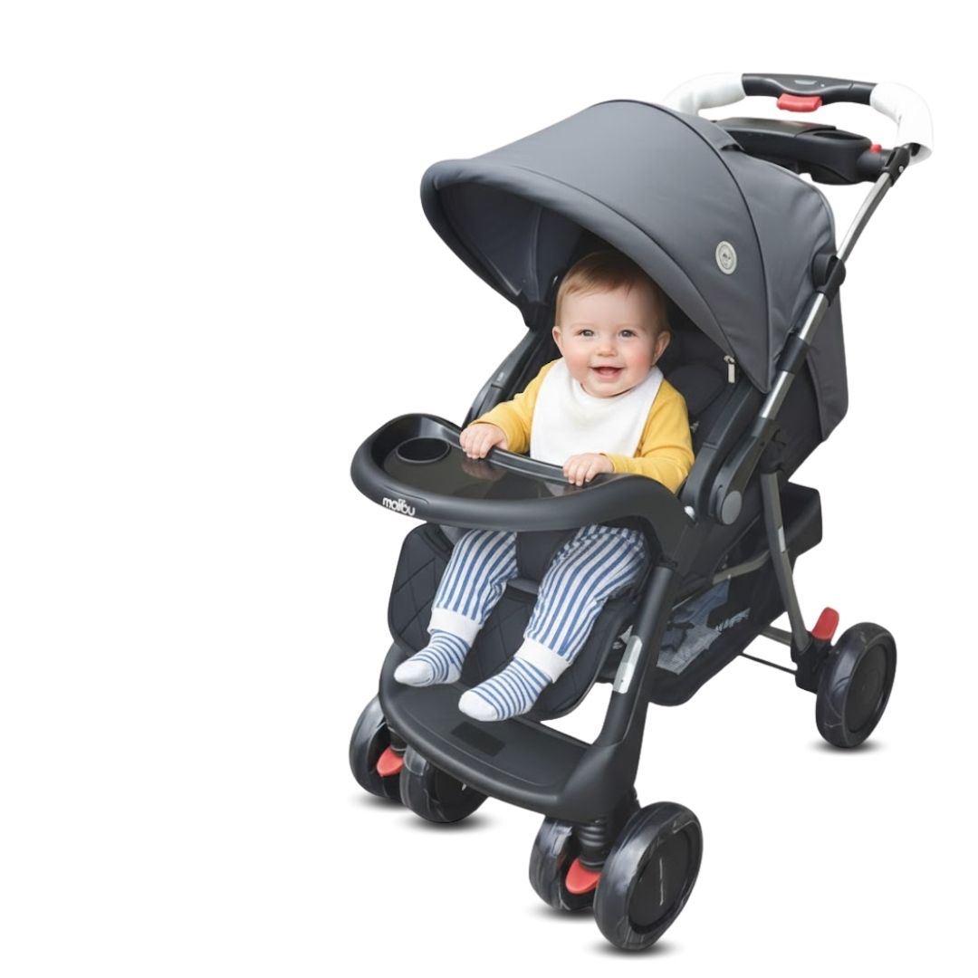Coche Cuna Travel System «SWEET GARDIAN» con Porta bebé Gray