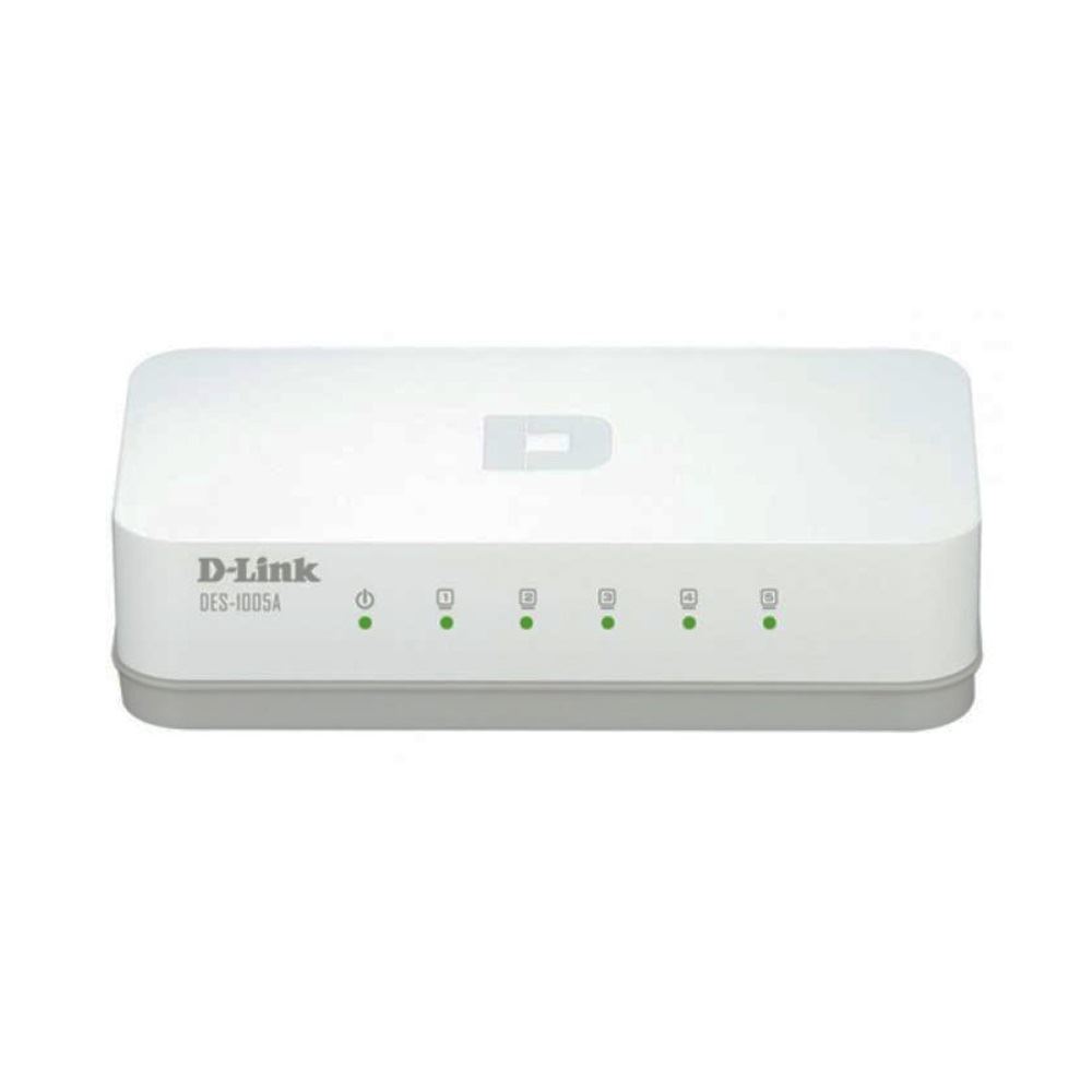Switch D-Link DES-1005A 5 RJ-45 10-100 Mbps Auto MDI/MDI-X