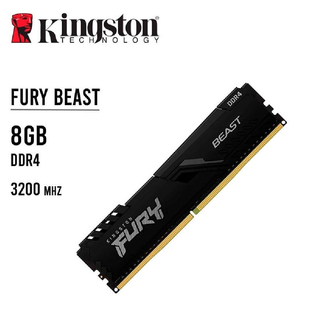 Memoria Kingston Fury Beast 8GB  3200 DDR4