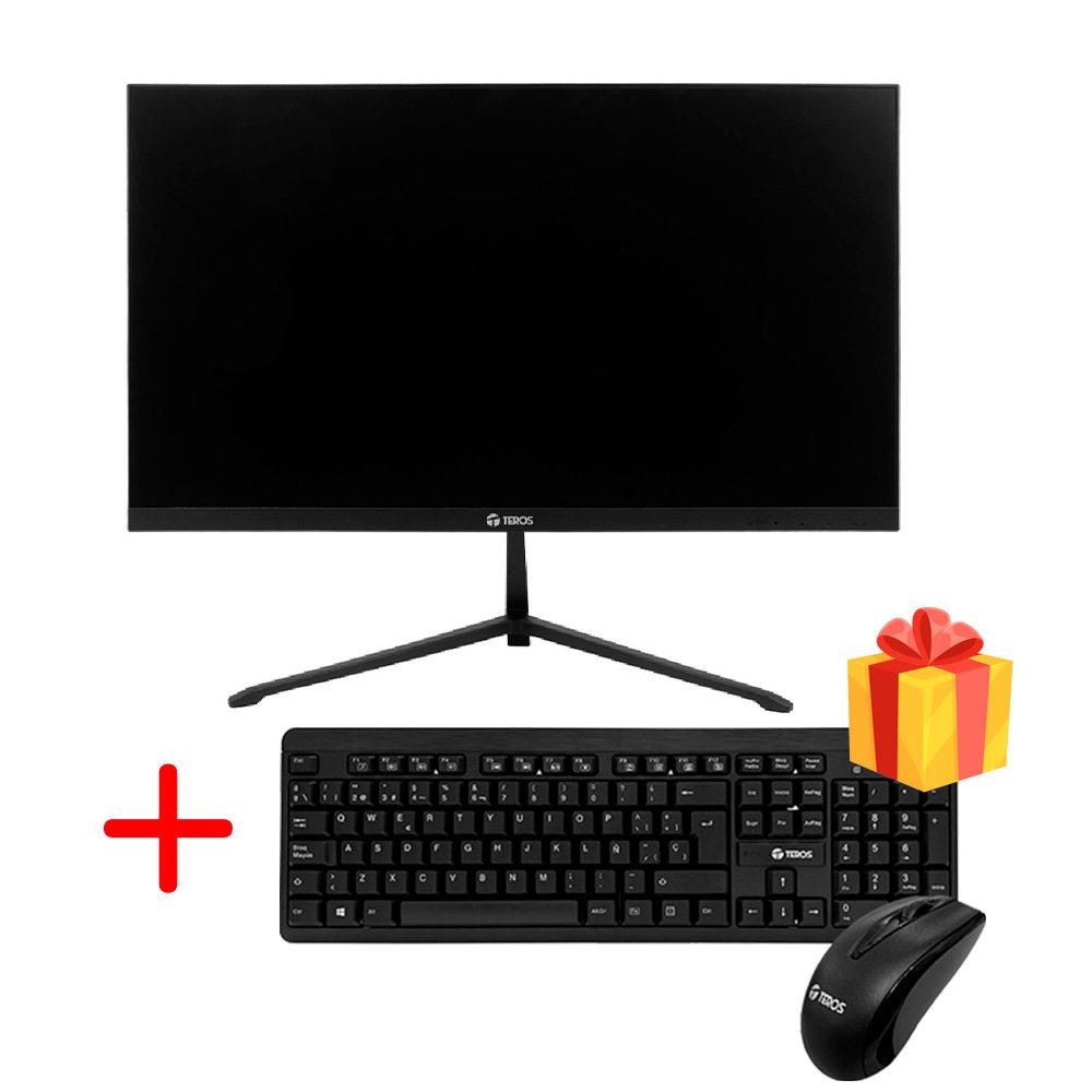 Monitor Teros TE-2128S 215 IPS 100Hz Full HD FreeSync + Teclado y Mouse Teros