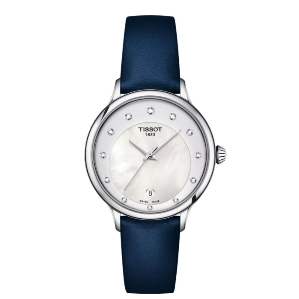 Tissot Odaci-T Diamond White Mother of Pearl Ladies Watch