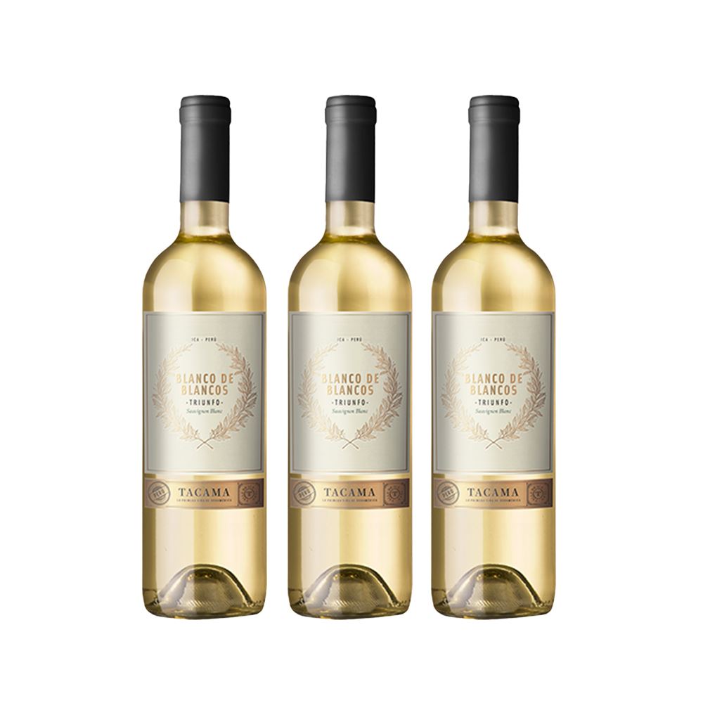TACAMA Blanco de Blancos Blend 750 ML X 3 Bot