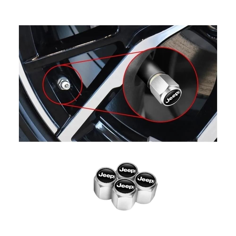 TAPA DE VALVULA PARA NEUMATICO - JEEP