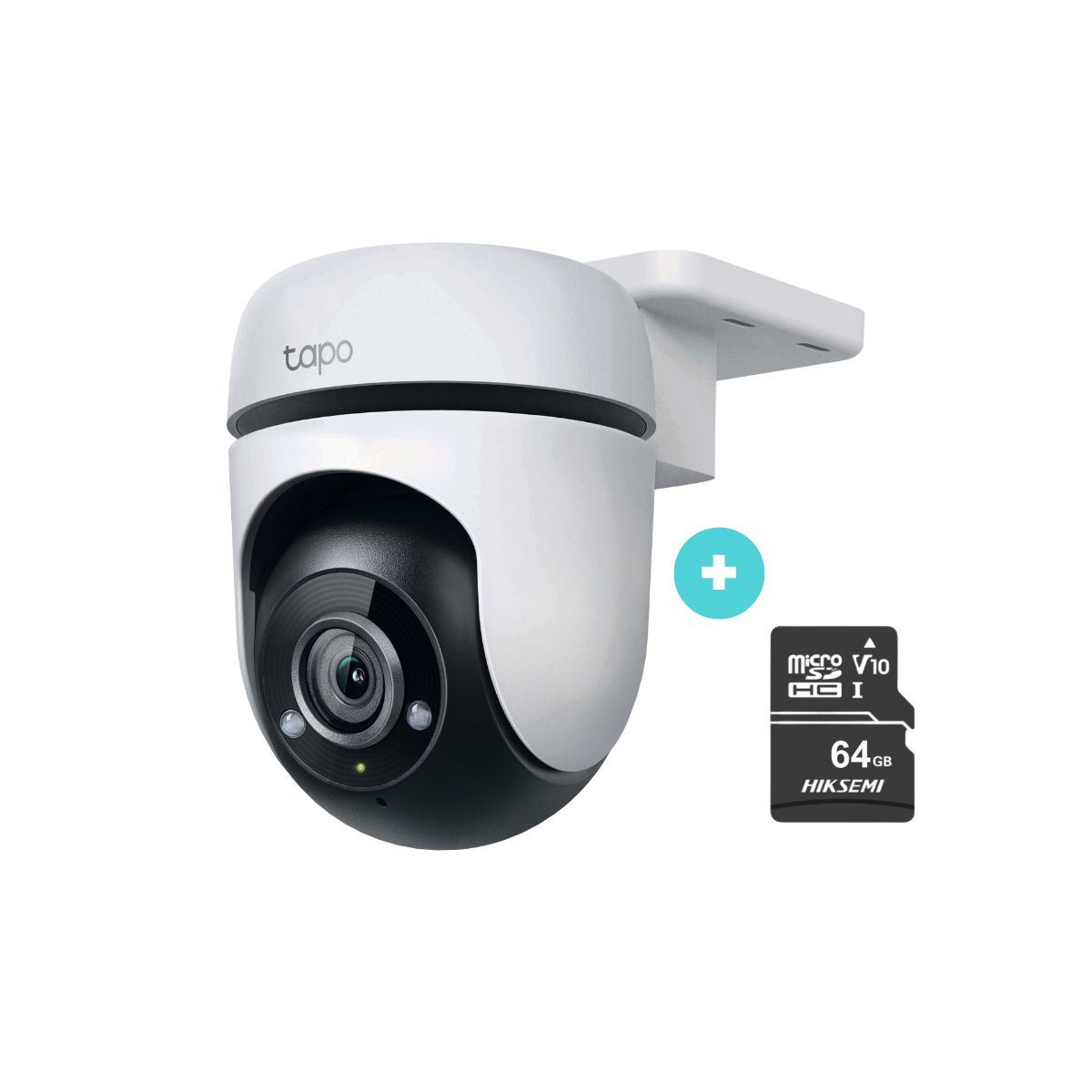 Cámara de Seguridad para exterior con rotación 360° Tapo C500 + MicroSD 64 GB - Tp-Link