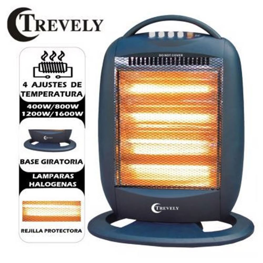 Calefactor Eléctrico TREVELY TCH-040 1600W