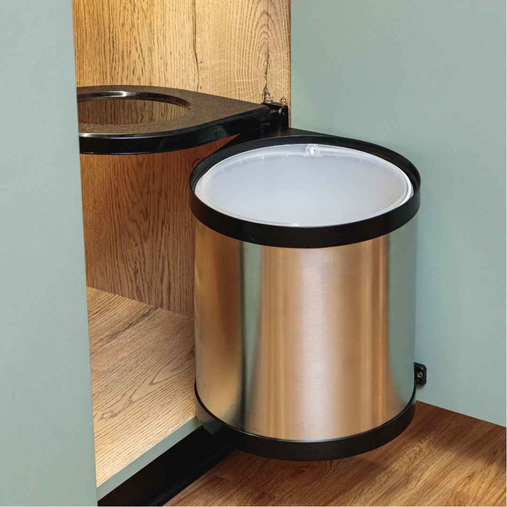 Tacho de basura extraíble 8l para cocina Más Casa Perú