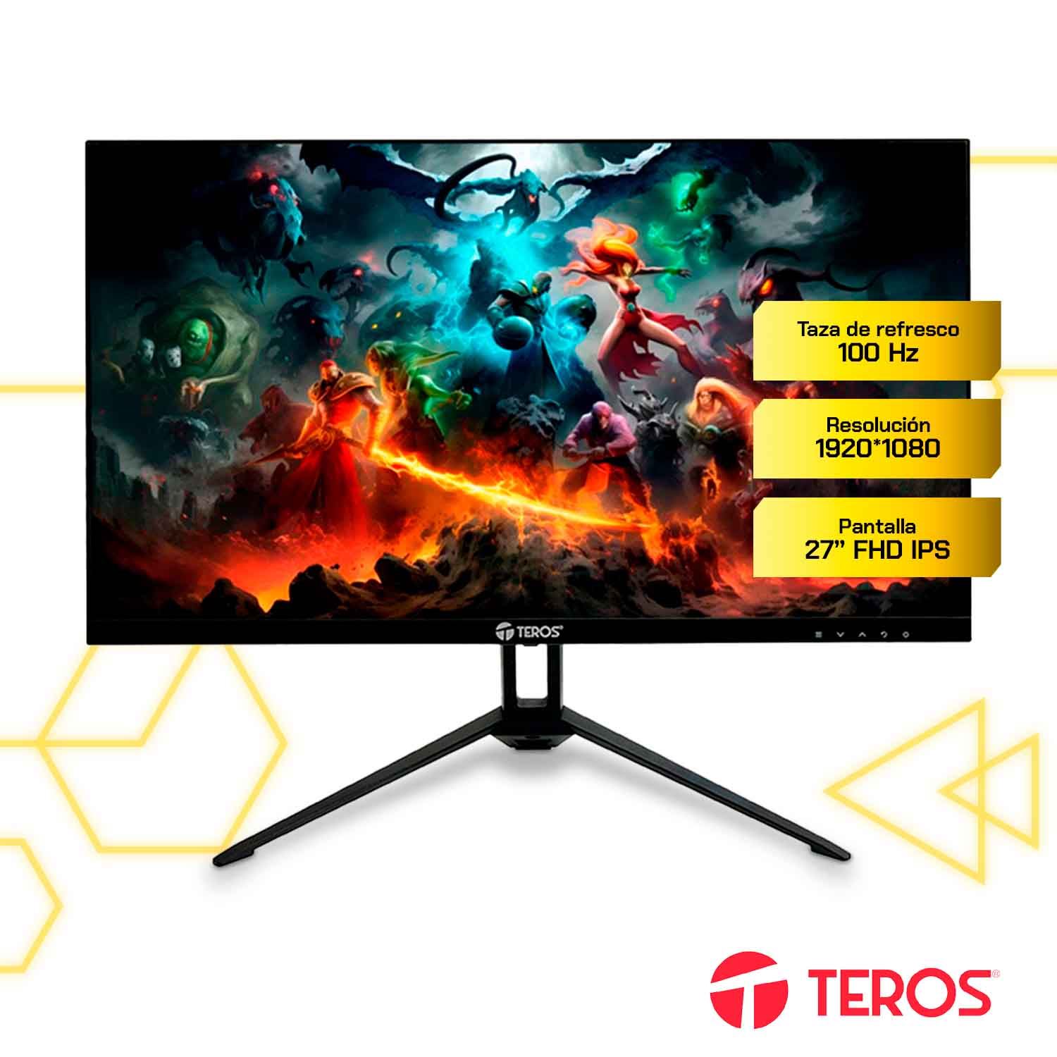 Título: Monitor Teros 27 pulgadas TE-2712S IPS Full HD 100Hz