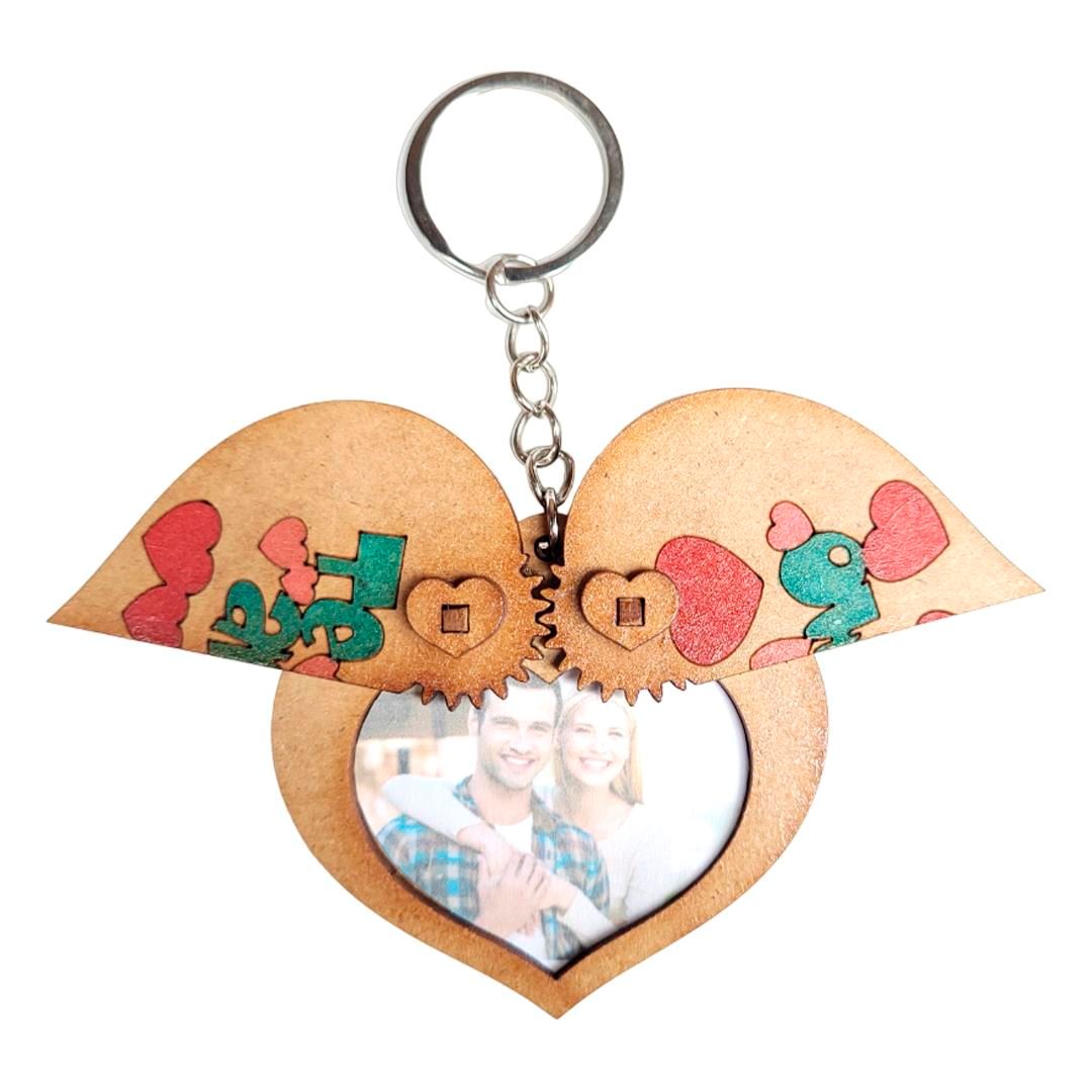 Llavero Corazón Porta-Foto