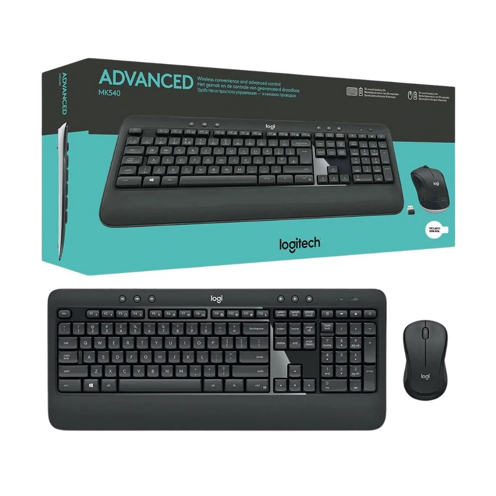 Combo Teclado y Mouse Español Inalambrico MK540