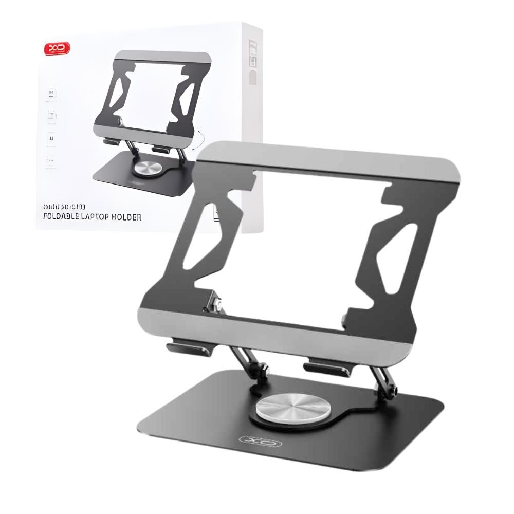 Soporte de Aluminio para Tablet y Laptop 360° XO C153