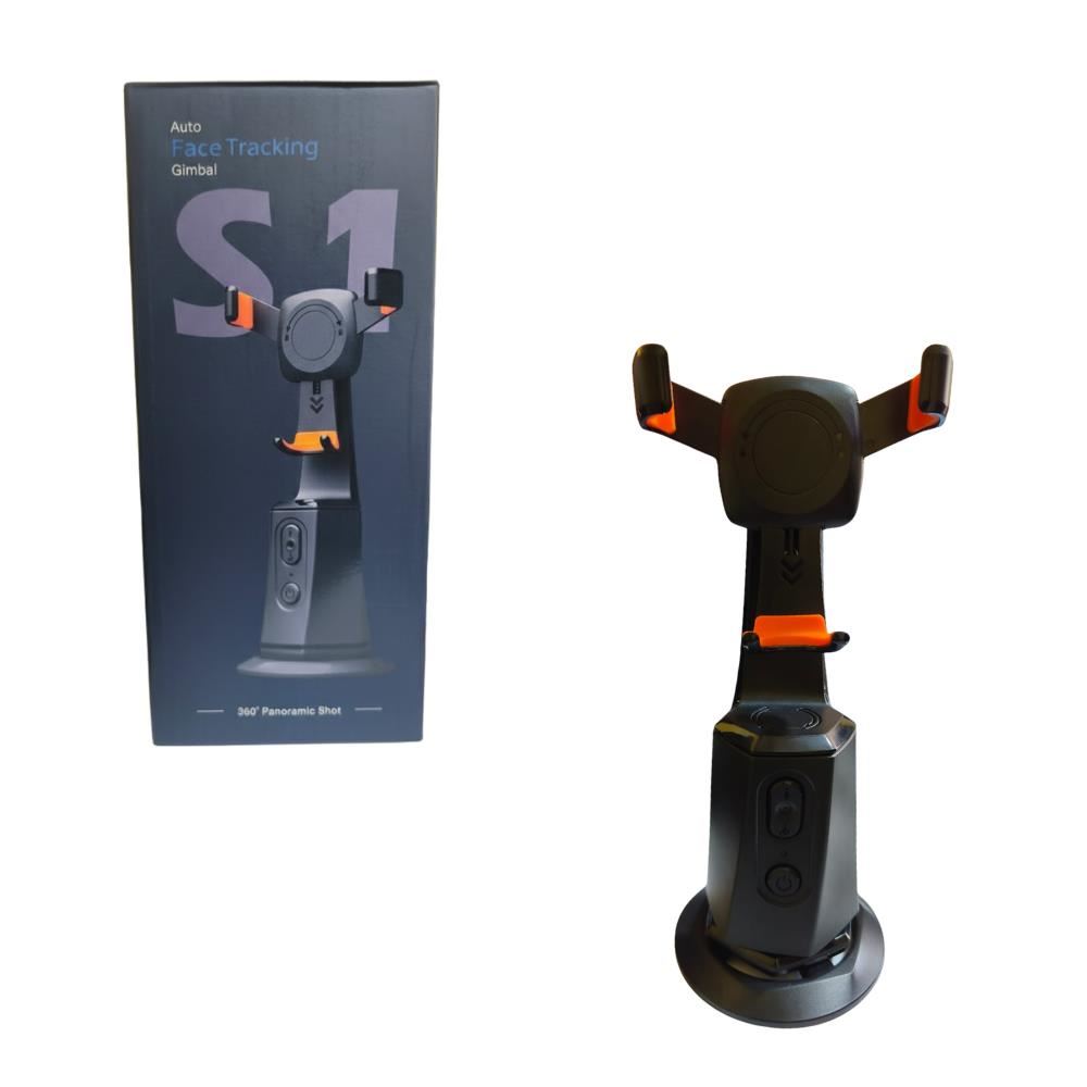 Soporte de Celular con IA Seguimiento Facial Automático giro 360° Gimbal S1   LED-HX1504