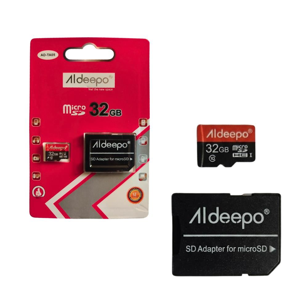 Memoria MicroSDHC 32 Gb con adaptador SD Aldeepo AD-TA05