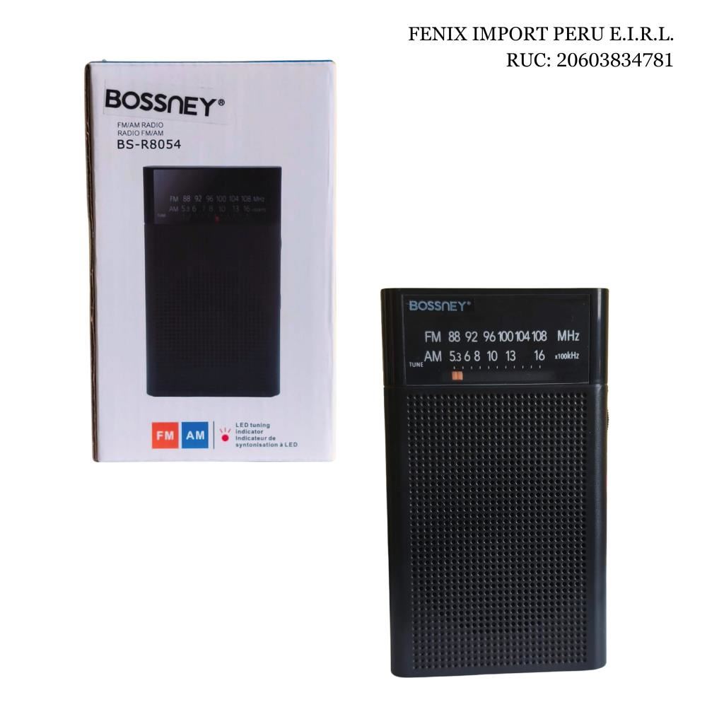 Mini Radio Portátil Bossney BS-R8054