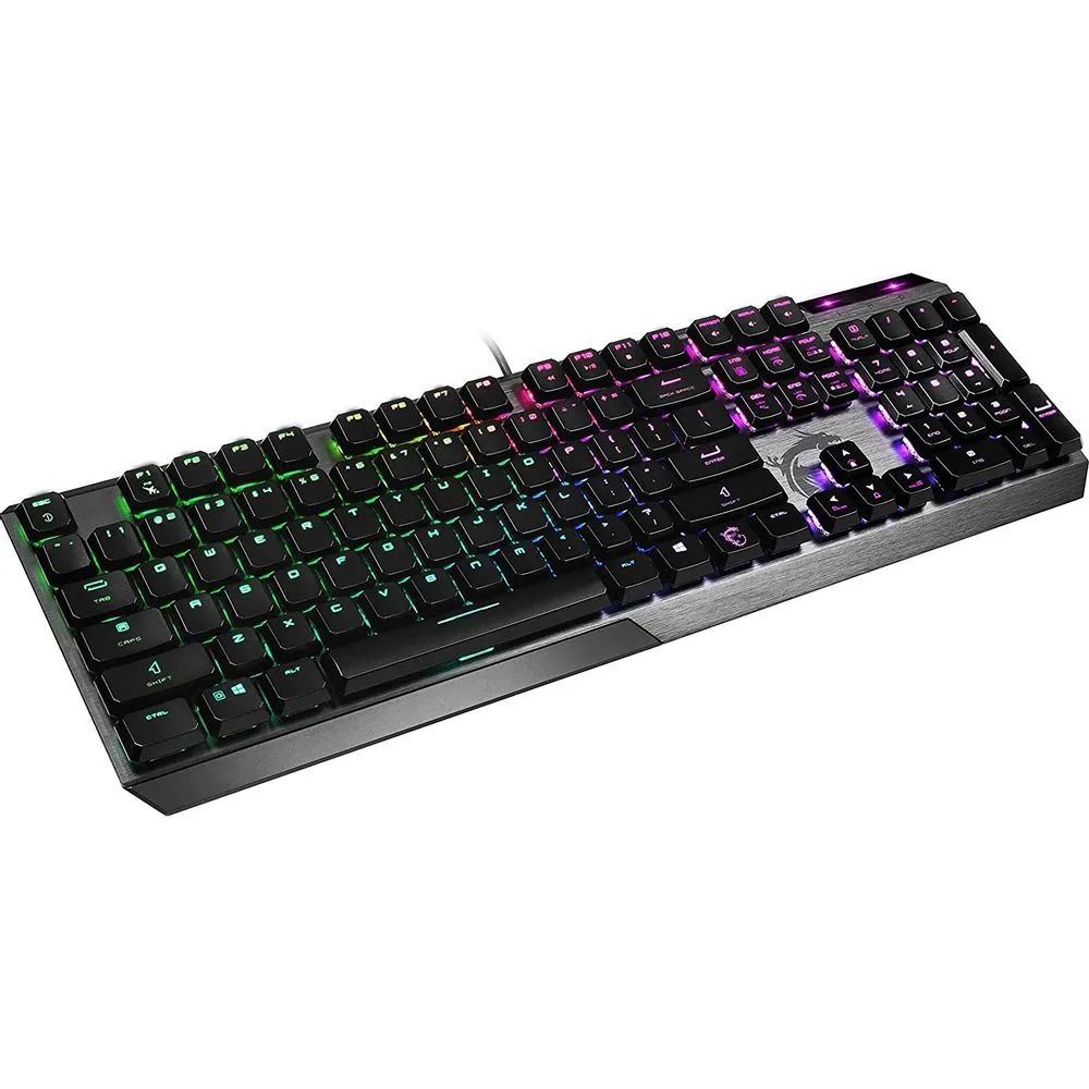 Teclado Gamer Vigor Low Profile Mecanico Iluminacion RGB US GK50