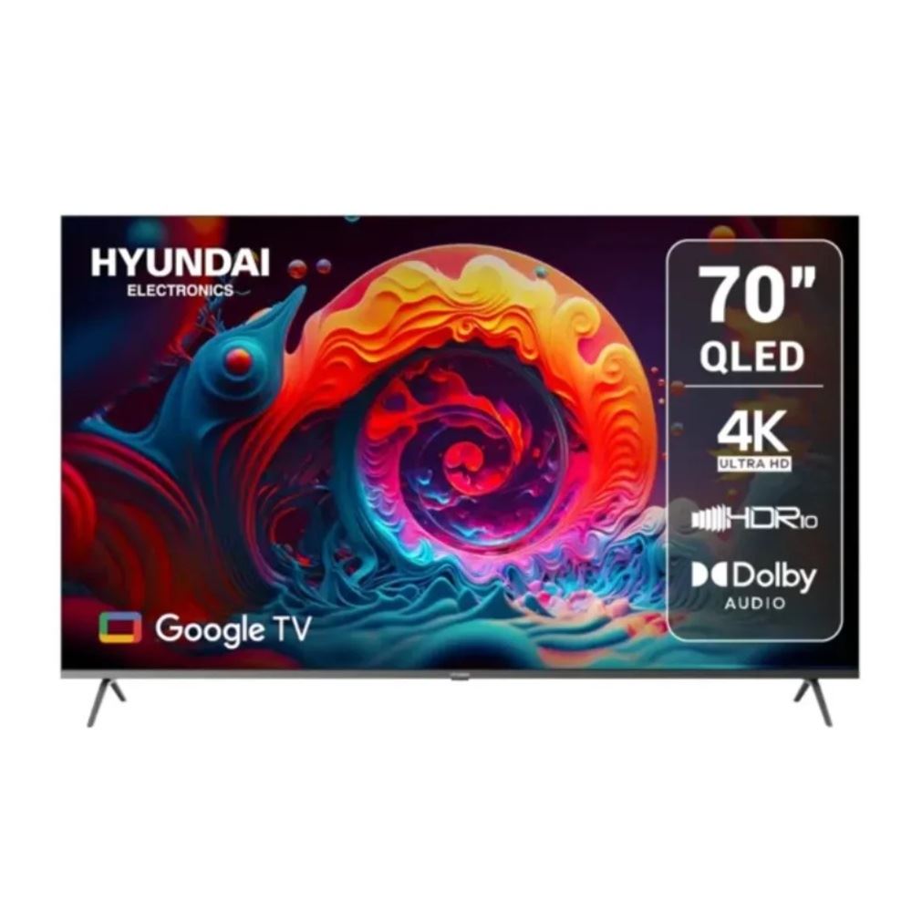 Televisor Hyundai 70 " HYLED7007QG QLED UHD 4K Google TV
