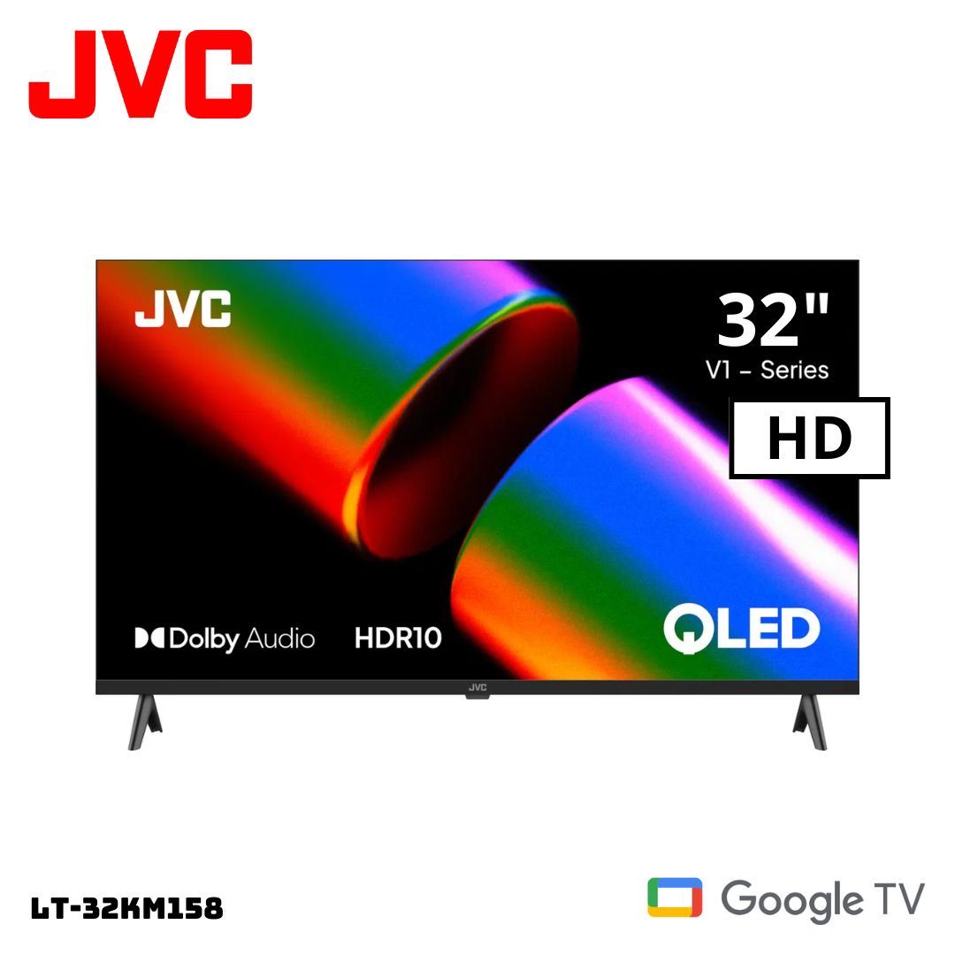 TELEVISOR JVC 32 QLED SMART TV GOOGLE TV HD - LT-32KM1584
