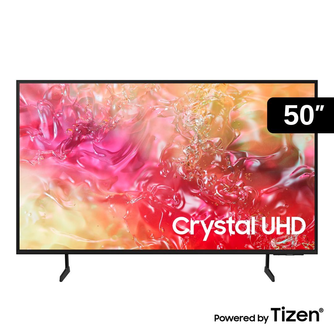 TELEVISOR SAMSUNG 50 SMART TV TIZEN OS 4K CRYSTAL UHD LED - UN50DU7000GXPE