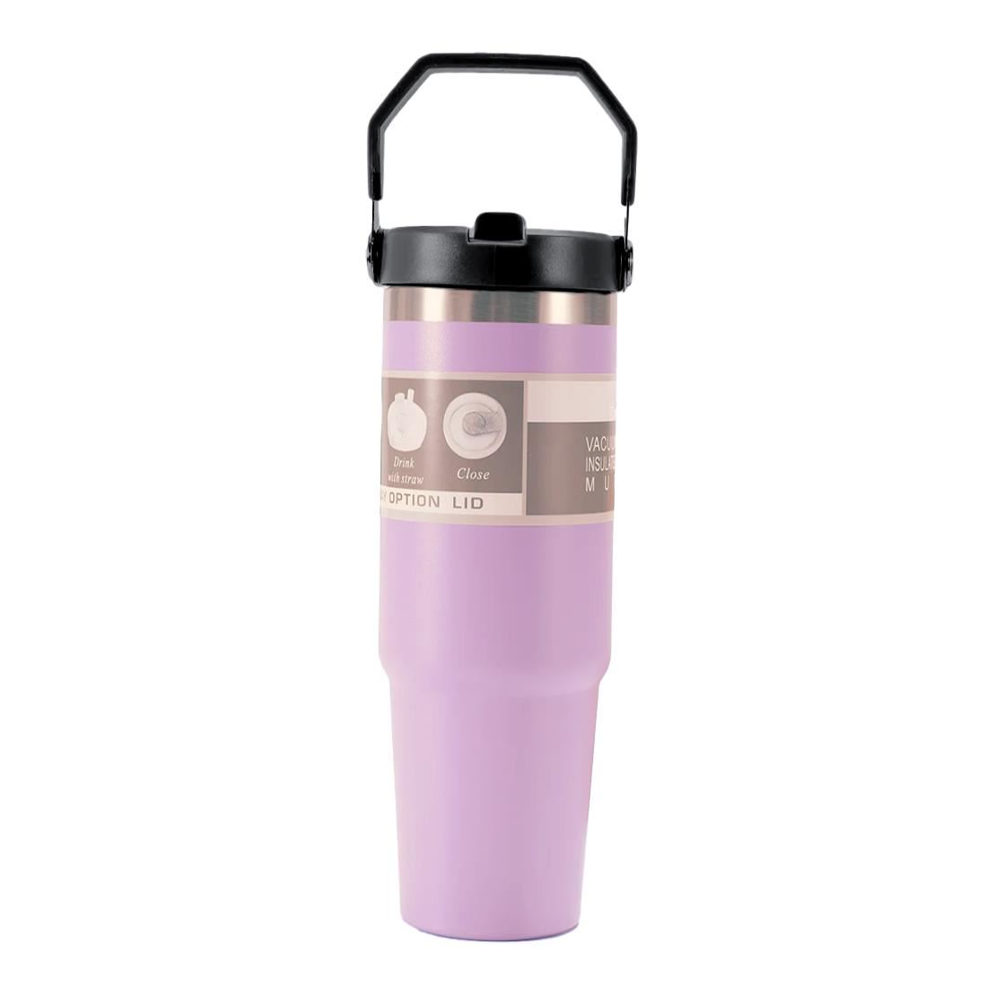 TERMO MUG 600 ML ROSADO