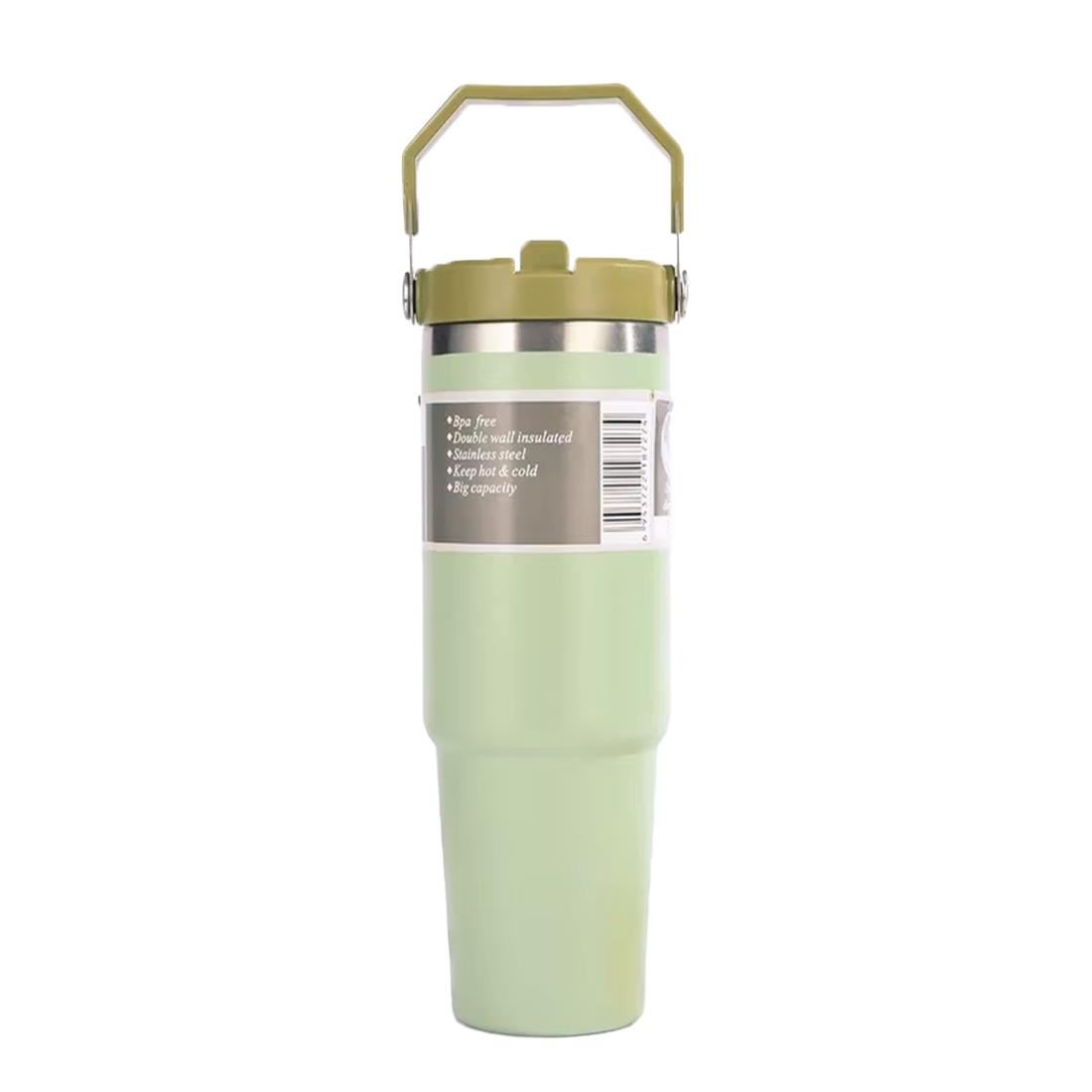 TERMO MUG 600 ML VERDE CLARO
