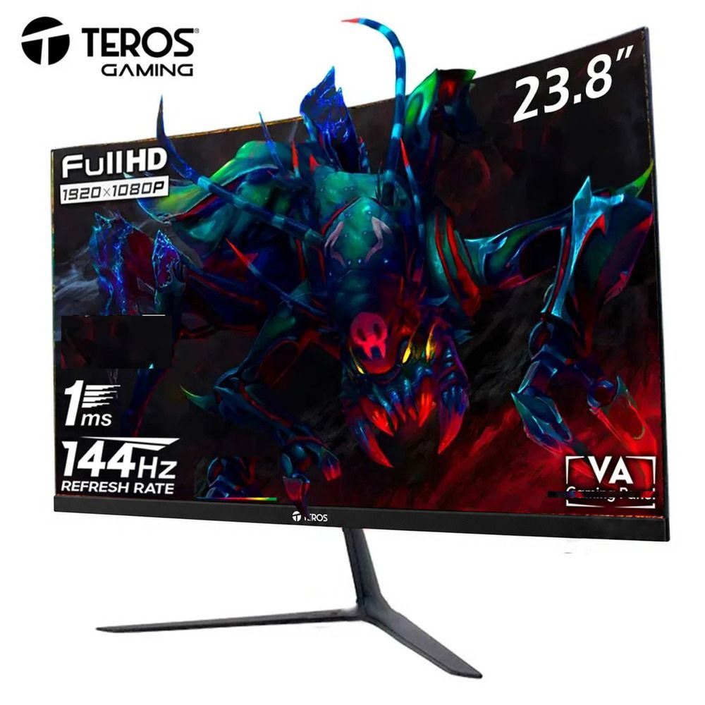 MONITOR TEROS CURVO  24"  VA