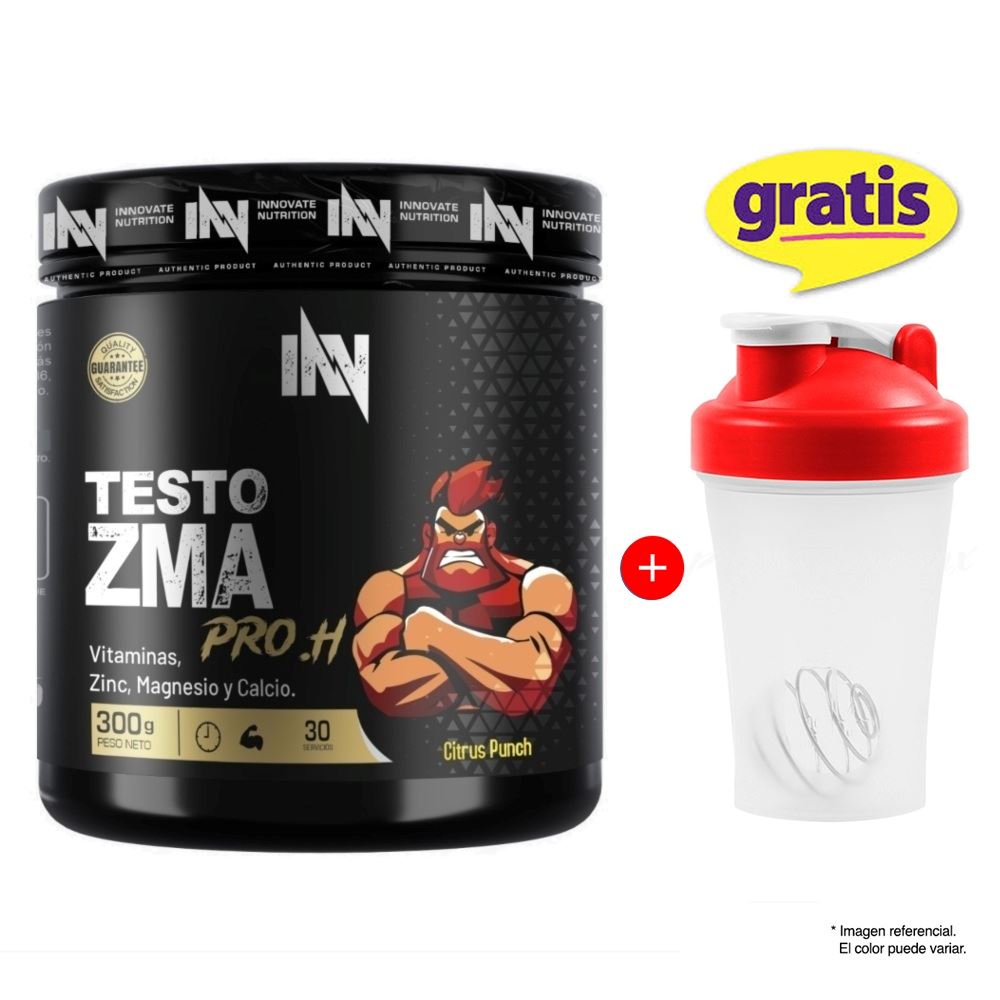 MULTIVITAMÍNICO TESTO ZMA PRO.H ONE DE 300 G. INNOVATE NUTRITION