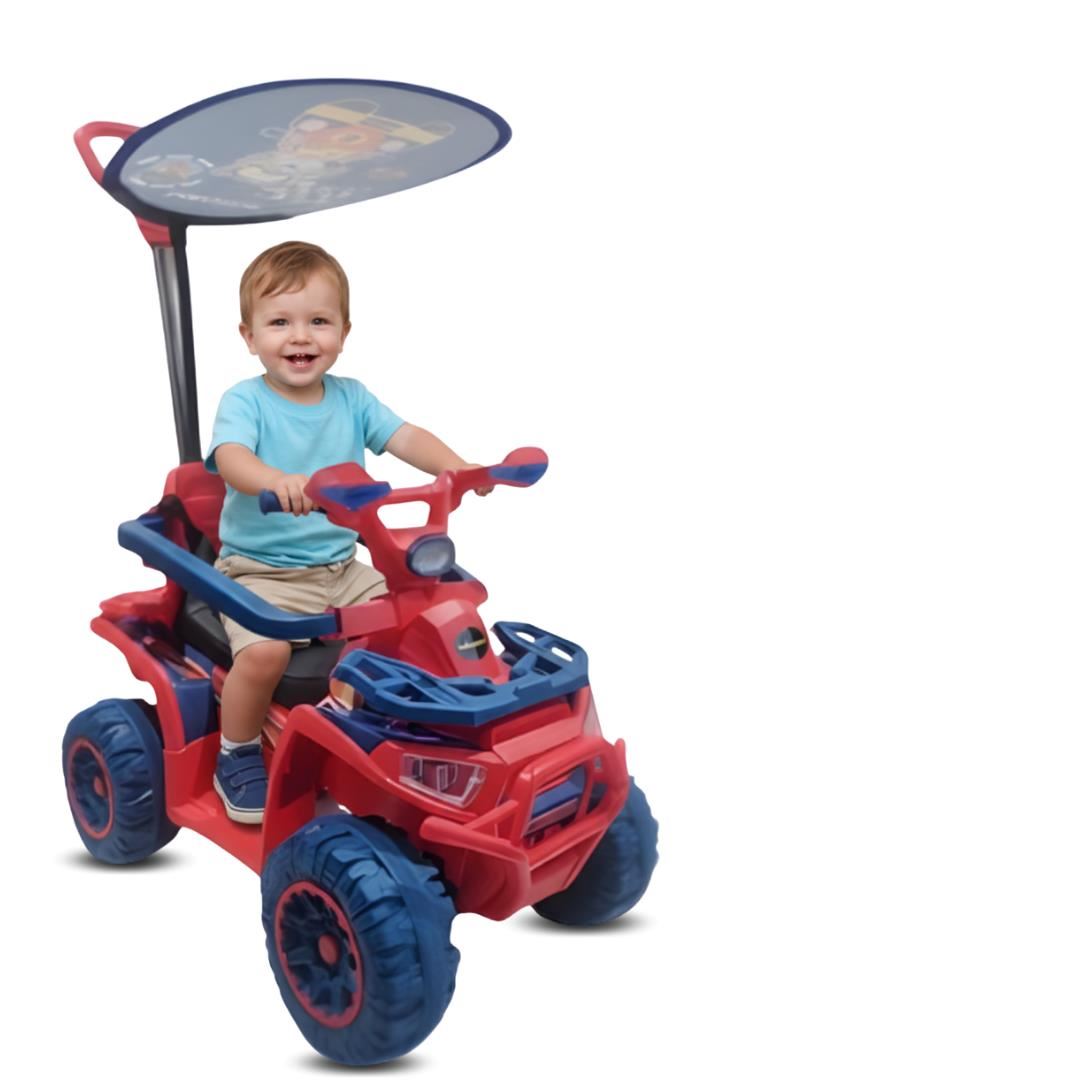 Correpasillo Empujador Buggy «TERRA FOCUS» para Niños Red