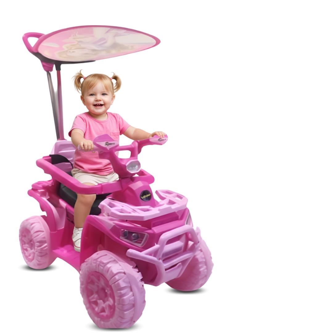 Correpasillo Empujador Buggy «TERRA FOCUS» para Niños Pink
