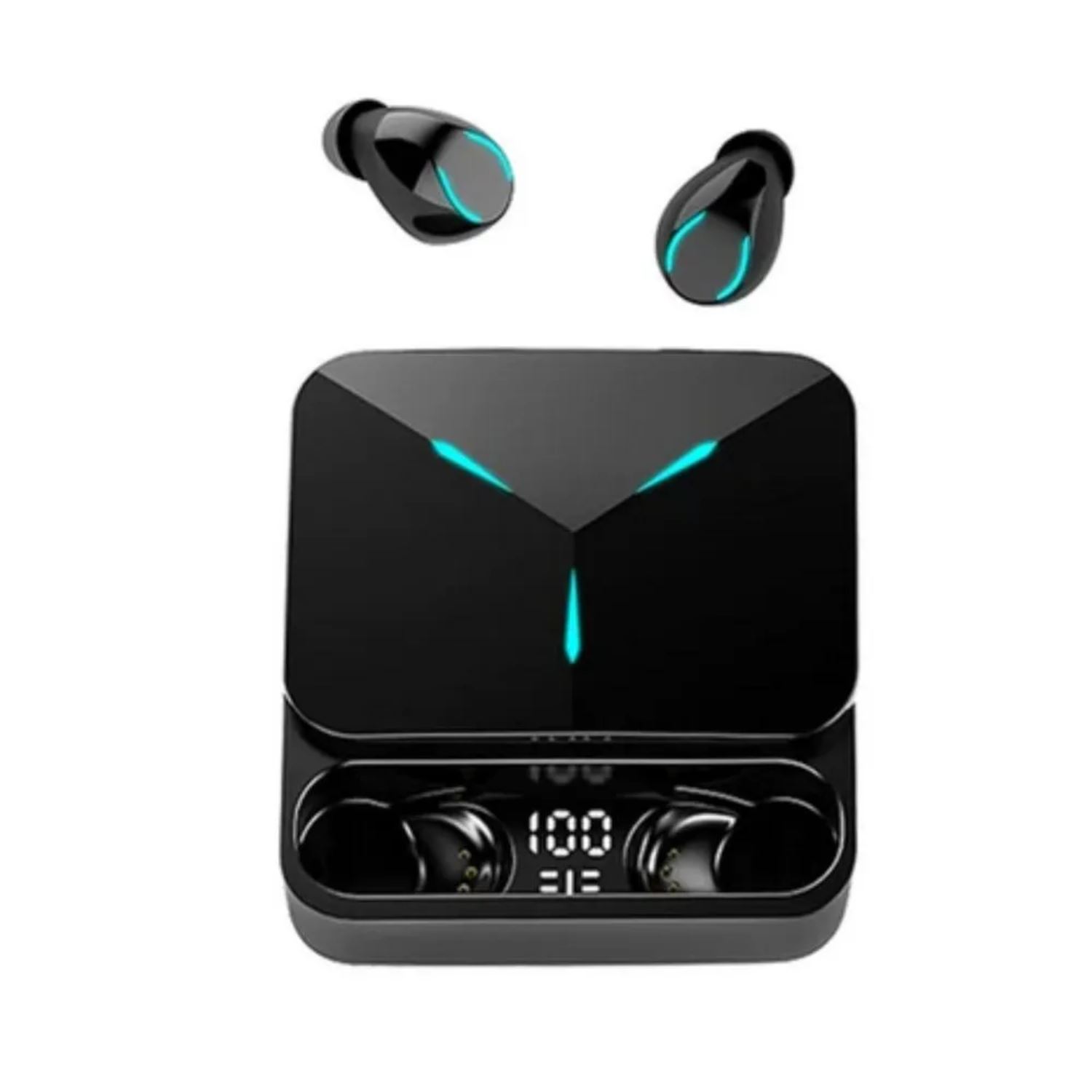 Audifono Bluetooth Lenovo TG01 TWS Powerbank Negro