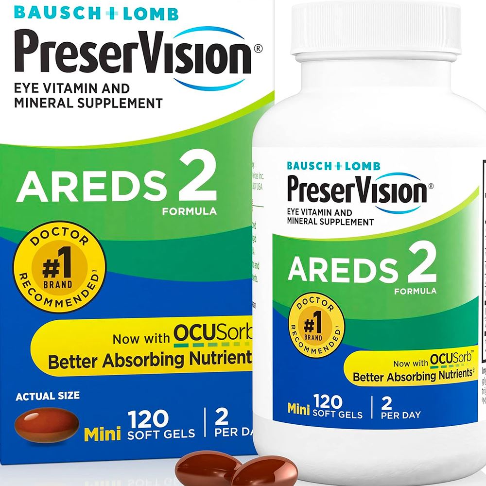 Preservision Areds2 Eye Bausch & Lomb 120 cápsulas