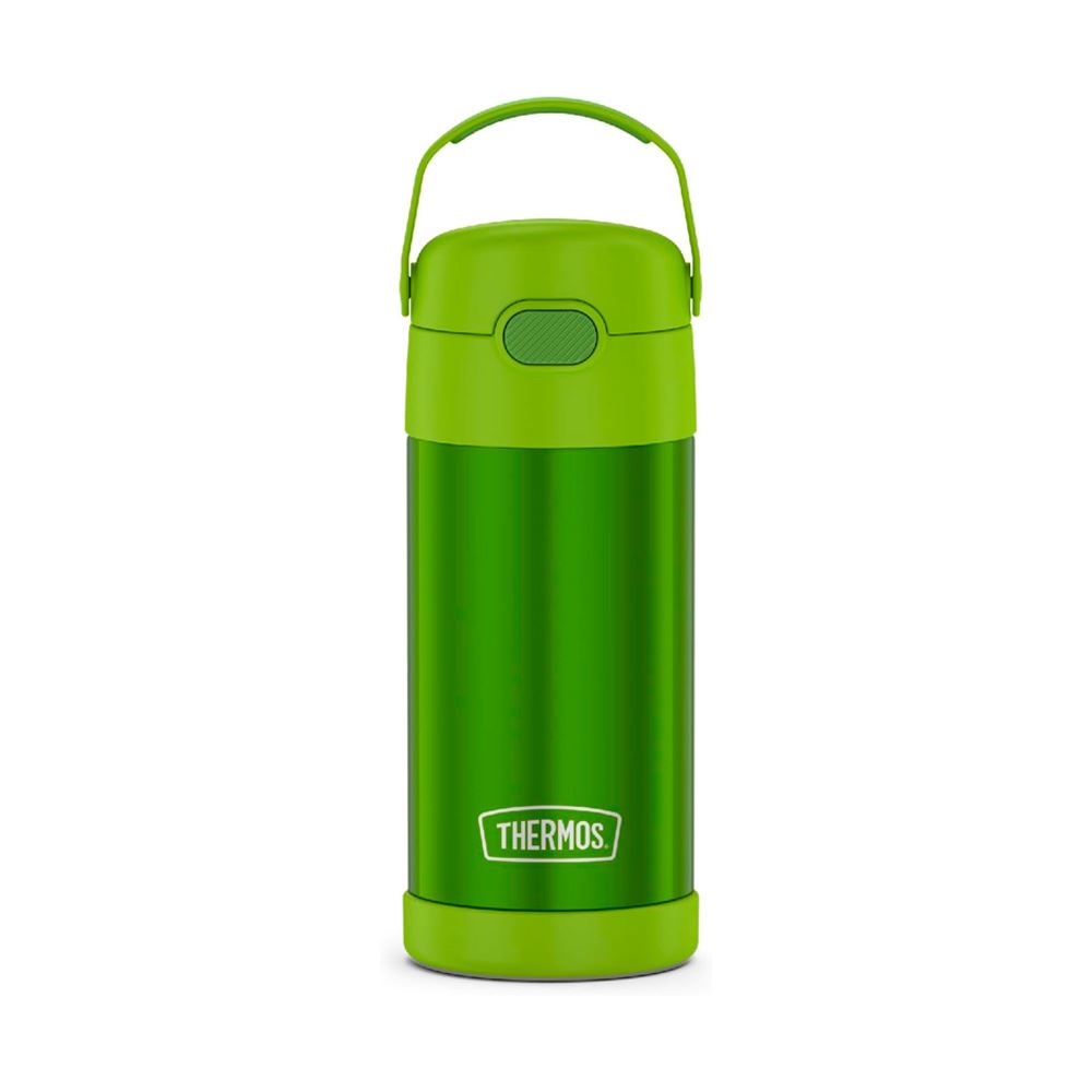 THERMOS FUNTAINER Water Bottle with Straw 12 Onzas Green