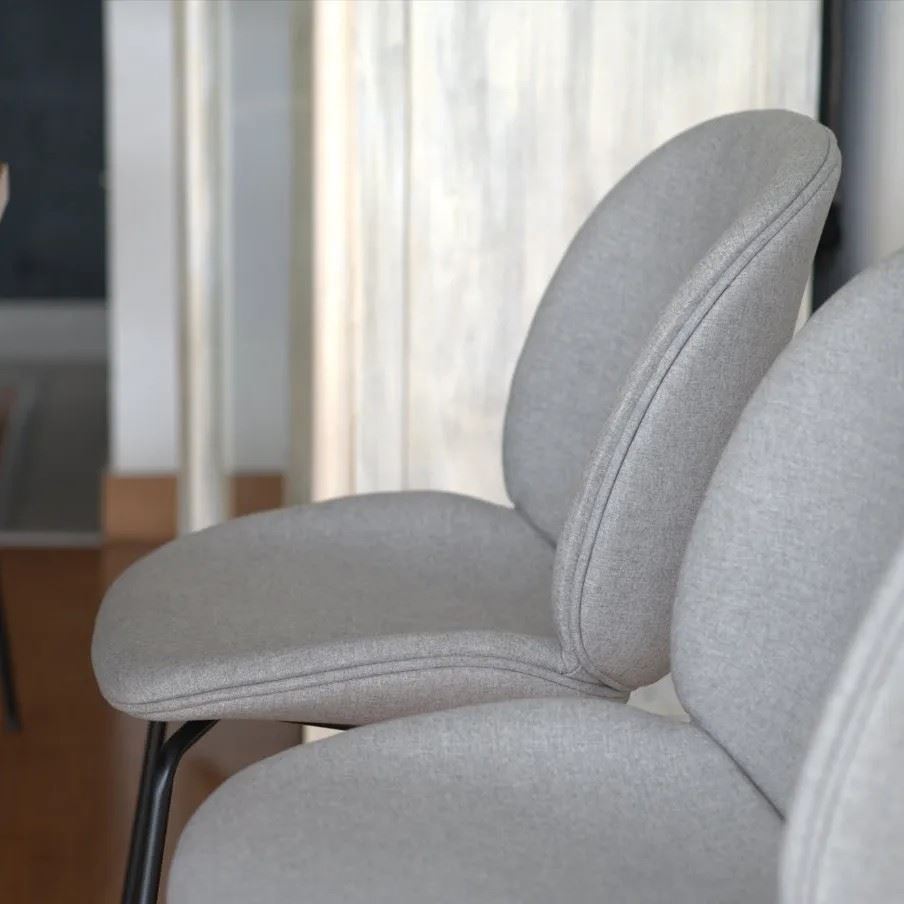 Silla Chita Gris Claro - Ziyaz