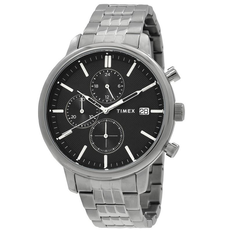 Timex Reloj Chicago Chronograph esfera negra TW2V01600