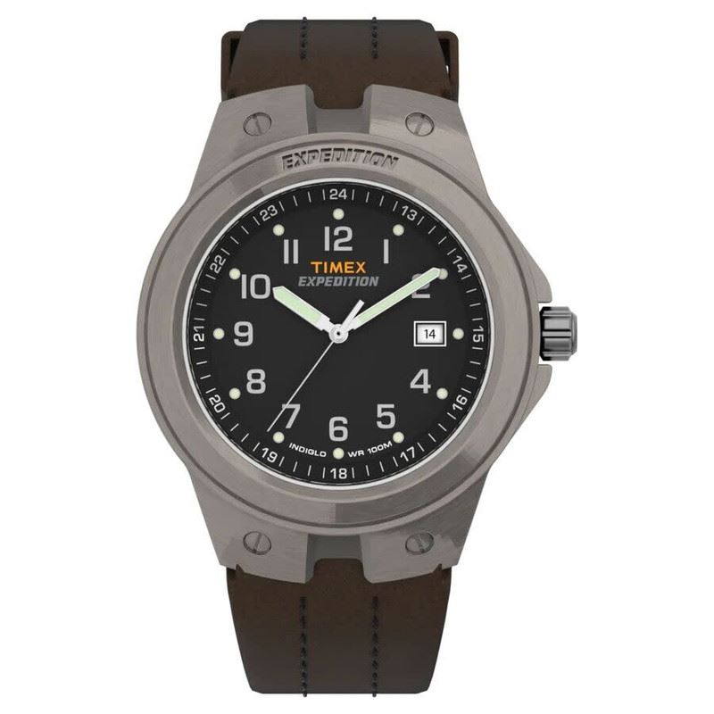 Timex Reloj Field Quartz con esfera negra T49631