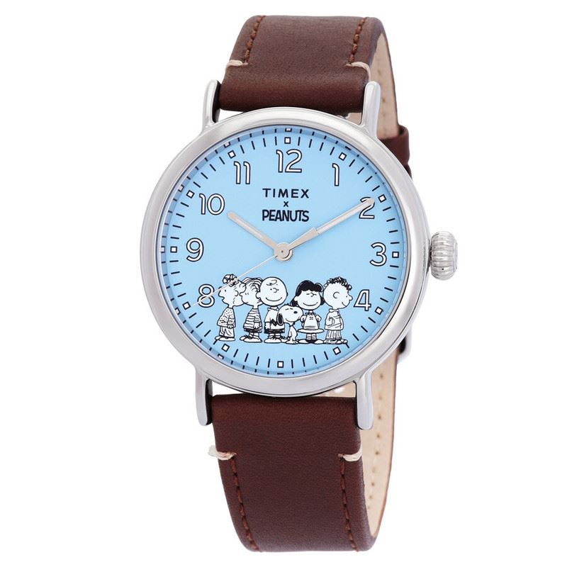 Timex Reloj Standard x Peanuts de cuarzo esfera azul TW2V89800