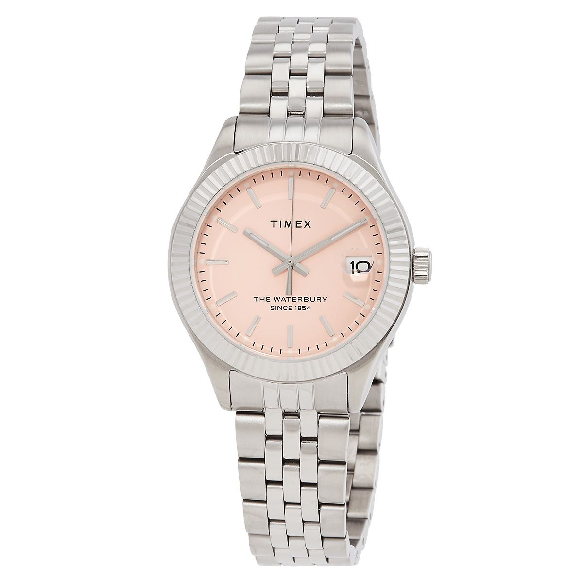 Timex Waterbury Legacy Quartz Pink Dial Ladies Watch