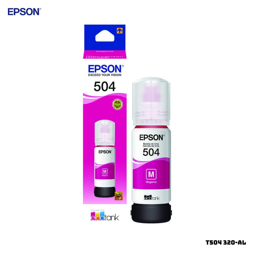 TINTA EPSON T504 320-AL 70ML - COLOR MAGENTA