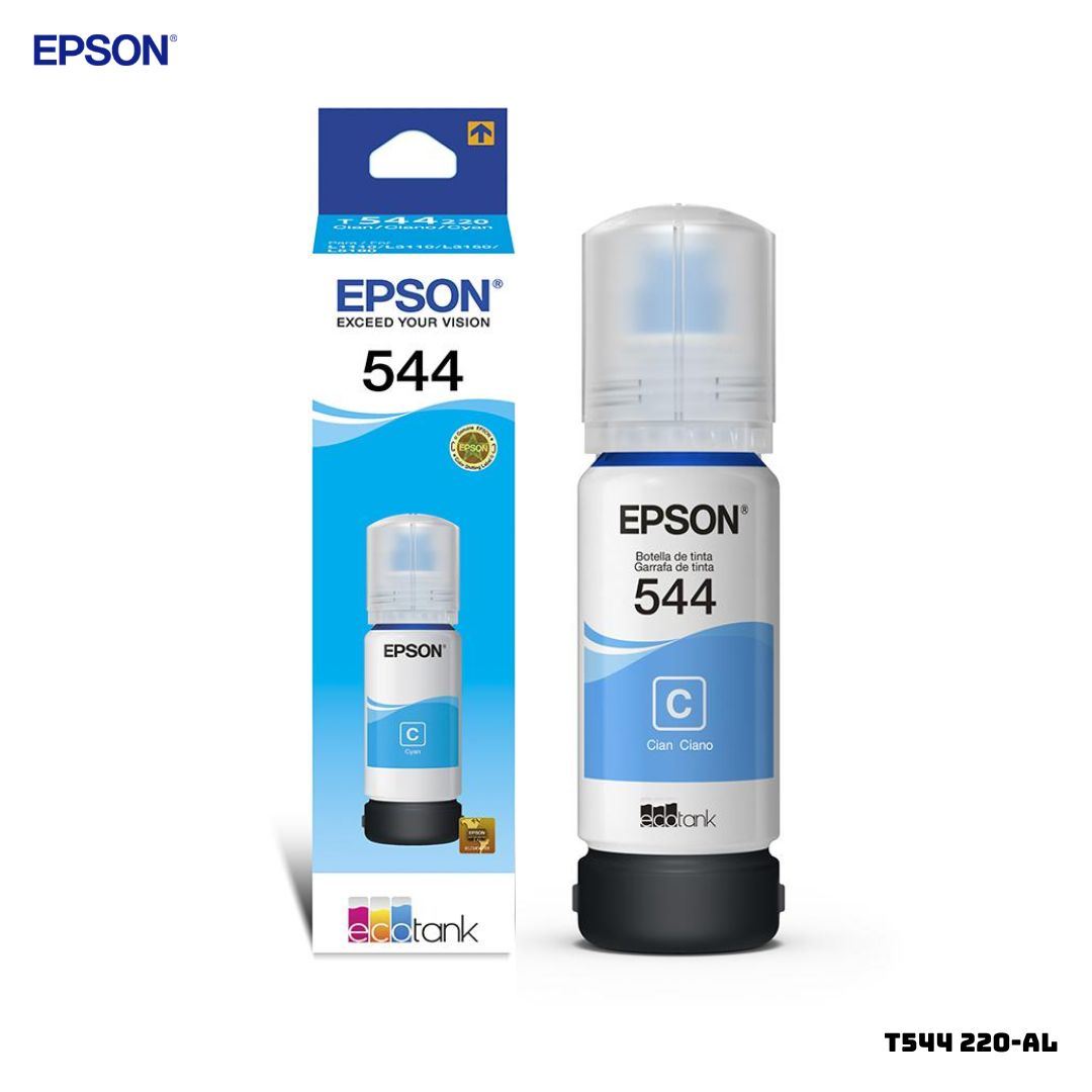 TINTA EPSON T544 220-AL 65ML - COLOR CIAN