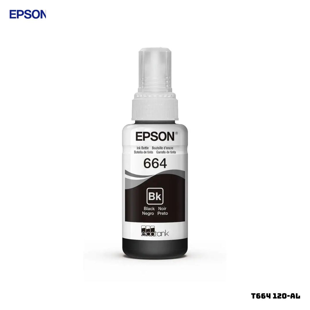 TINTA EPSON T664 120-AL 70ML - COLOR NEGRO