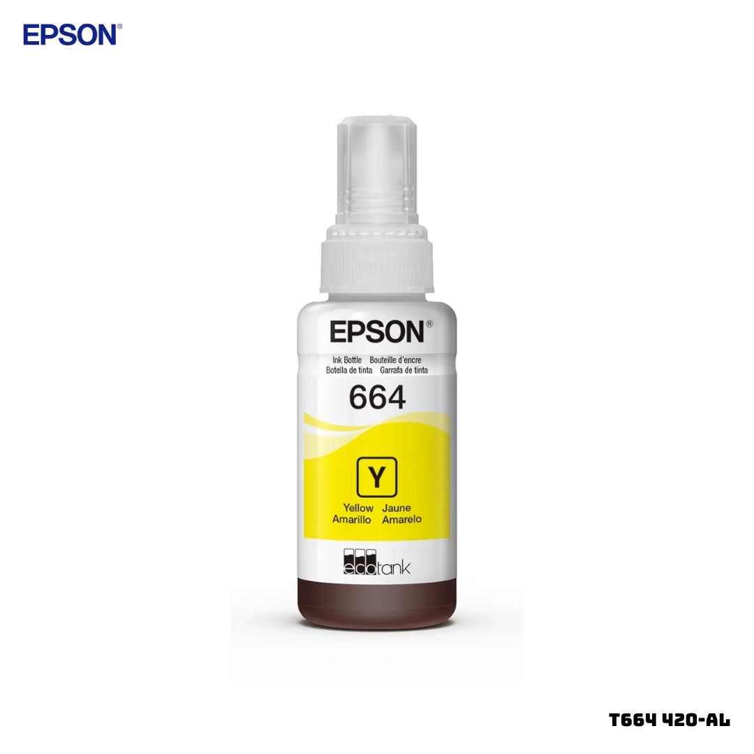 TINTA EPSON T664 420-AL 70ML - COLOR AMARILLO