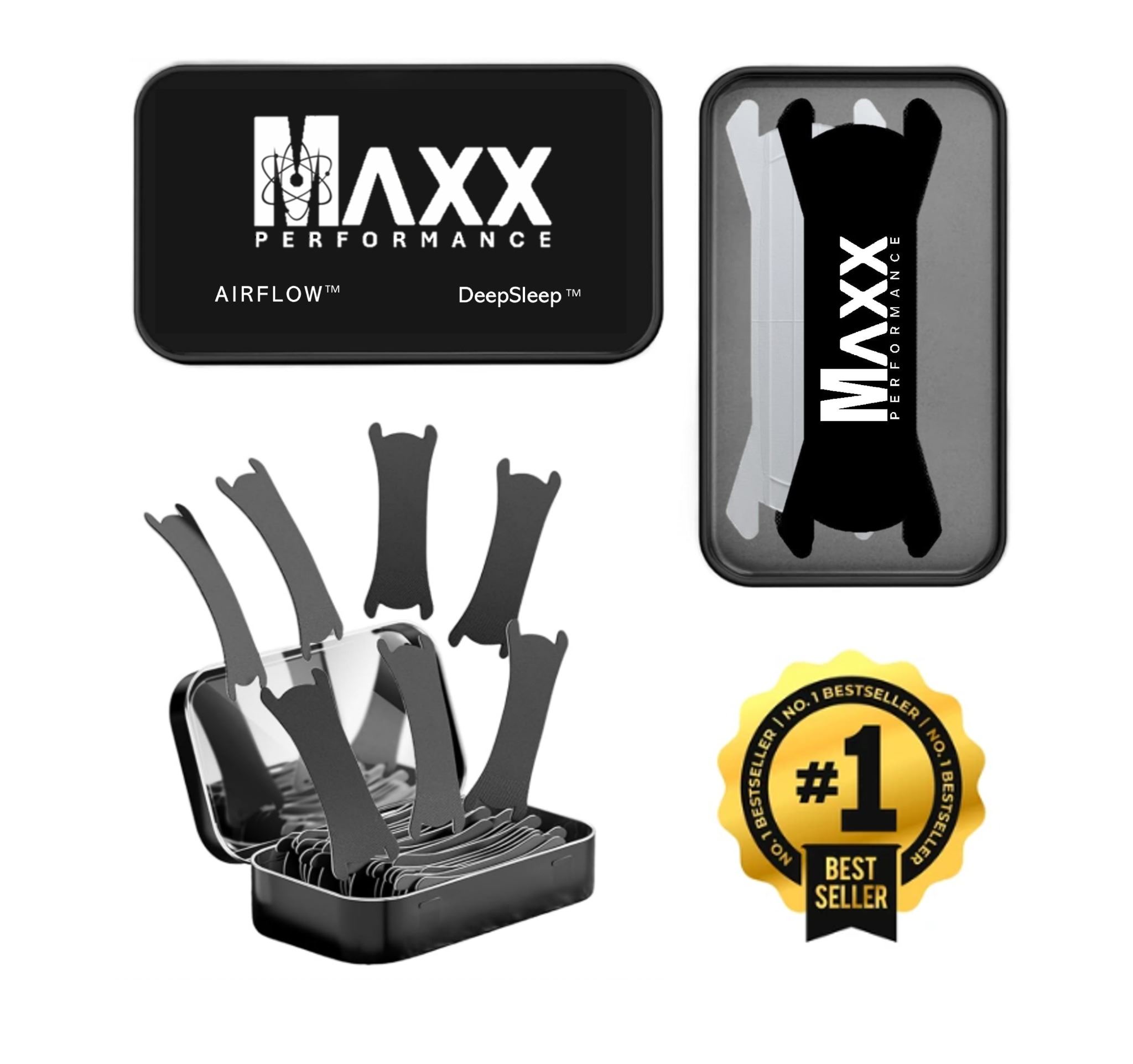 TIRAS NASALES PREMIUM + ESTUCHE - 30und