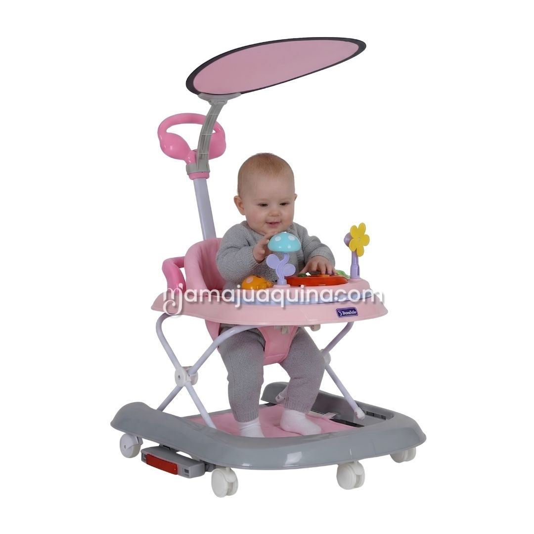 Andador Mecedora con Tablero Didáctico «TITI» Edición Limitada Pink