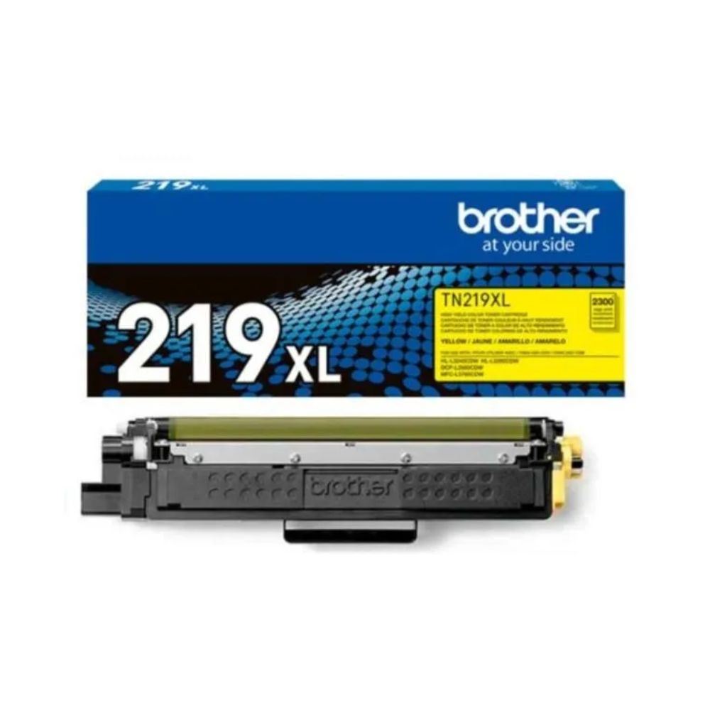 TONER BROTHER TN-219XL YELLOW P/ L3560/ L3760/ L3280 2300 PAGINAS
