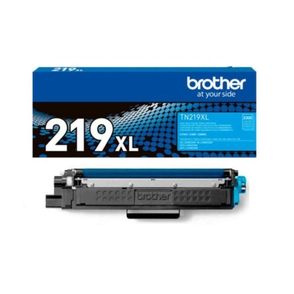 TONER BROTHER TN-219XL CYAN P/ L3560/ L3760/ L3280 2300 PAGINAS