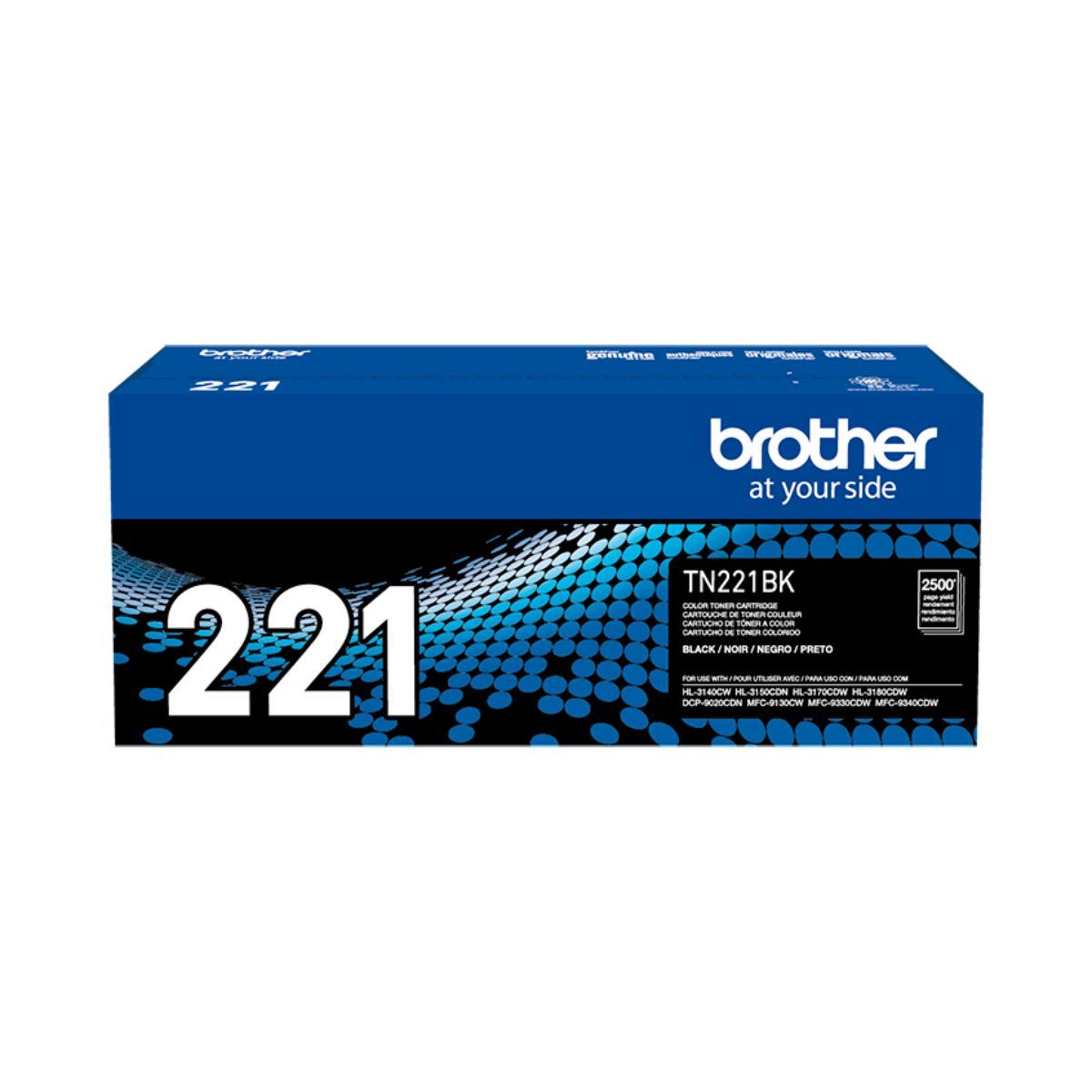 TONER BROTHER TN-221BK BLACK (HL3150CDN/HL3170) 2500 PAG.