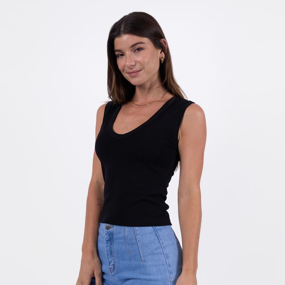 TOP MOKACCINO MUJER - ALBA-PA JERSEY LICRADO