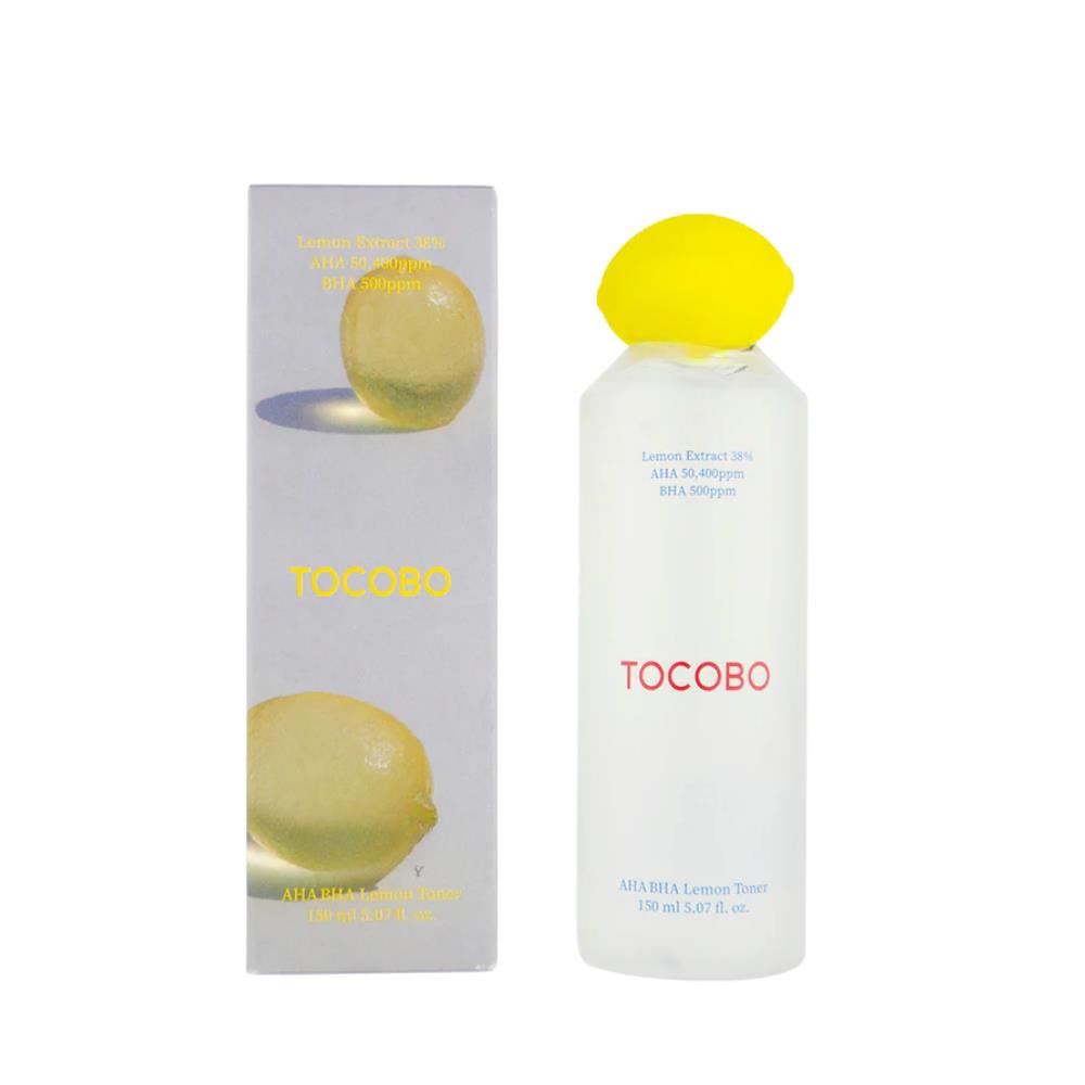 Tocobo Aha Bha Lemon Toner Tonico Exfoliante 150ml.