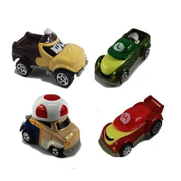 Pack x4 Mario Cars