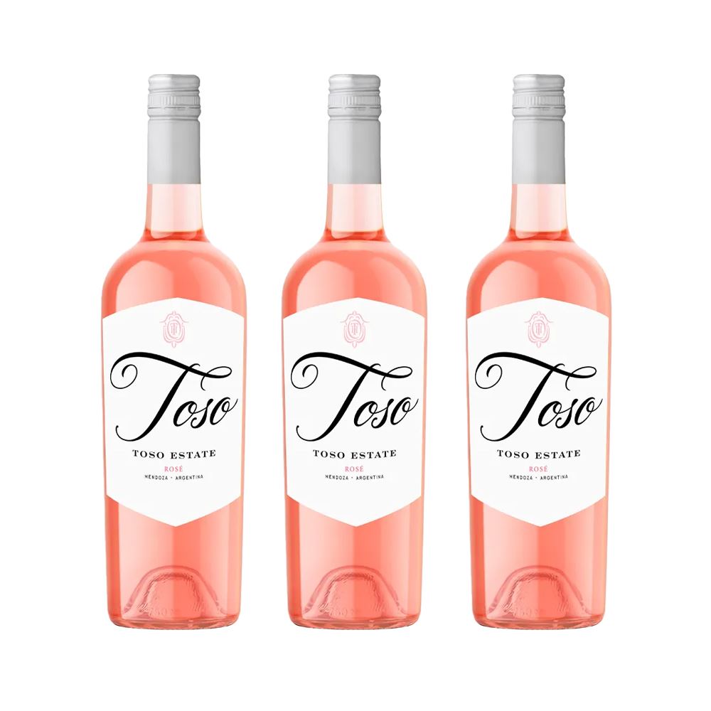 VINO PASCUAL TOSO State Rose 750 ML X 3 Bot